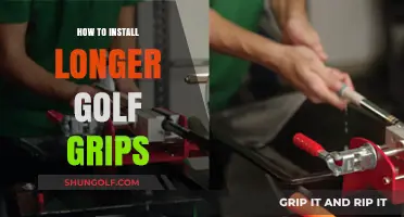 Mastering the Art of Installing Longer Golf Grips: A Comprehensive Guide