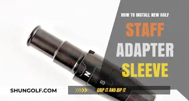 Step-by-Step Guide: Installing Your New Golf Shaft Adapter Sleeve