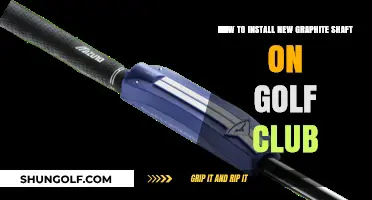 Mastering Golf Club Upgrades: Installing a New Graphite Shaft Easily