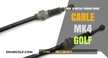 Step-by-Step Guide to Installing Parking Brake Cable on MK4 Golf