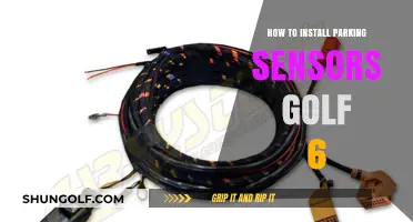 Easy DIY Guide: Installing Parking Sensors on Your Golf 6