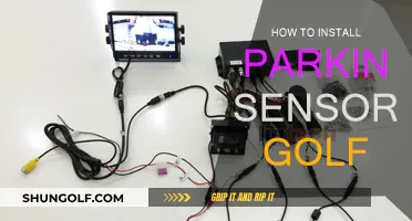 Parking Sensors for Your Golf: Easy Installation Guide