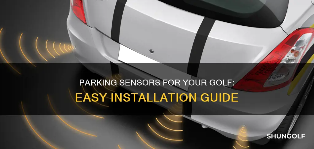 how to install parking sensors golf