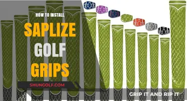Mastering the Art of Installing SAPLIZE Golf Grips: A Step-by-Step Guide