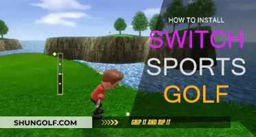Golf, Anyone? Installing Switch Sports Golf