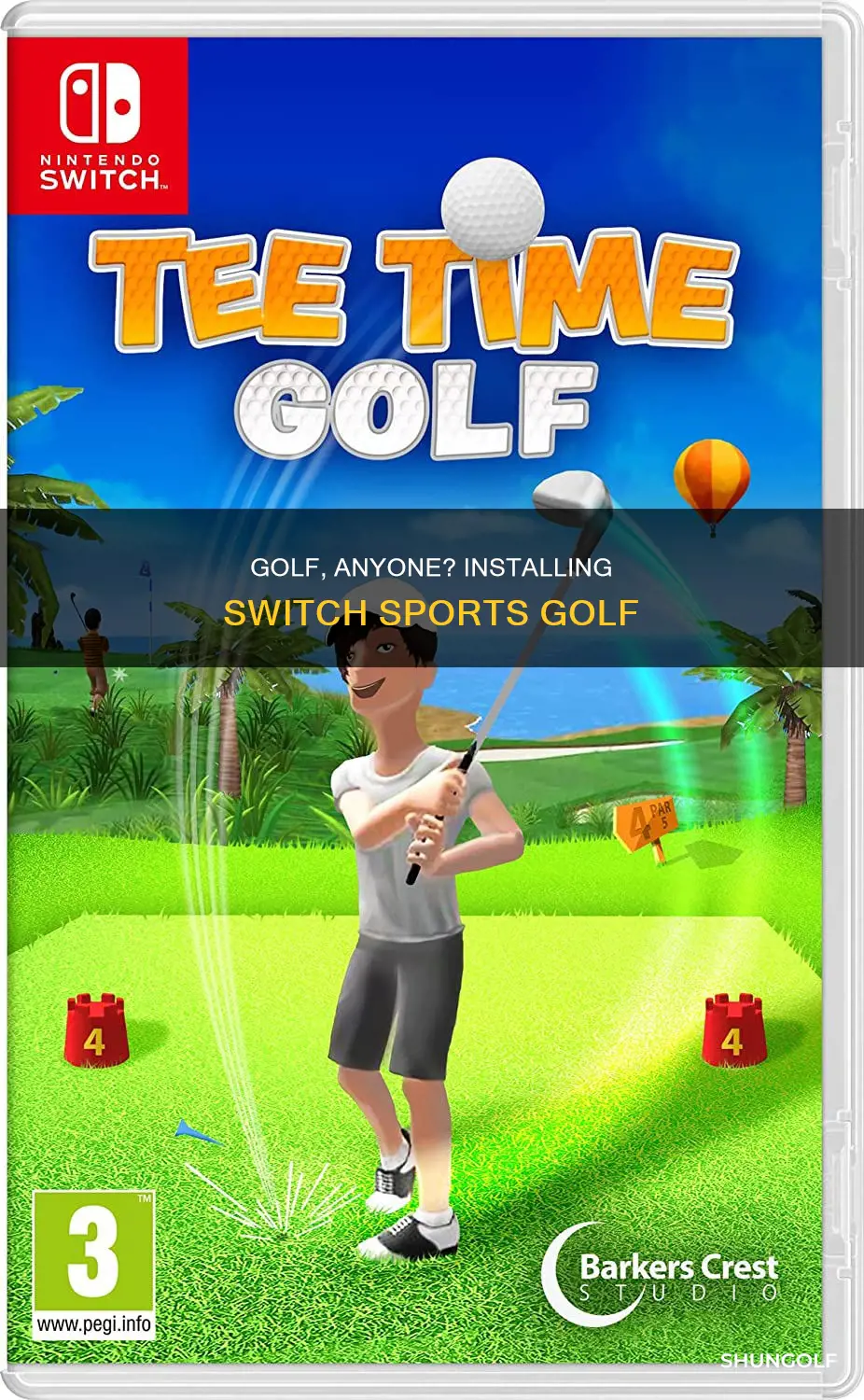 how to install switch sports golf
