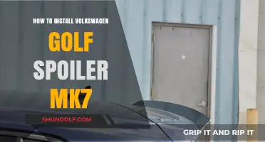 Step-by-Step Guide to Installing a Volkswagen Golf MK7 Spoiler