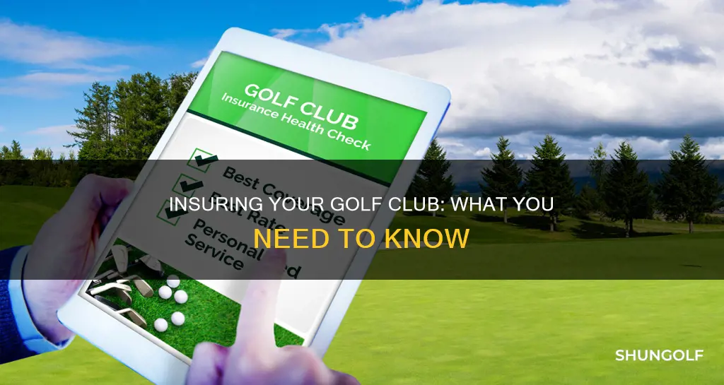how to insure golf clu d