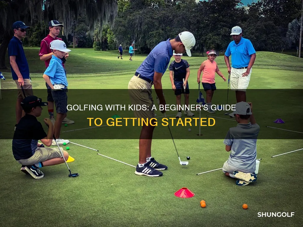 how to interduce kids to golf