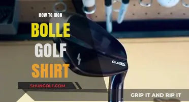 Mastering the Art of Ironing Your Bolle Golf Shirt Perfectly