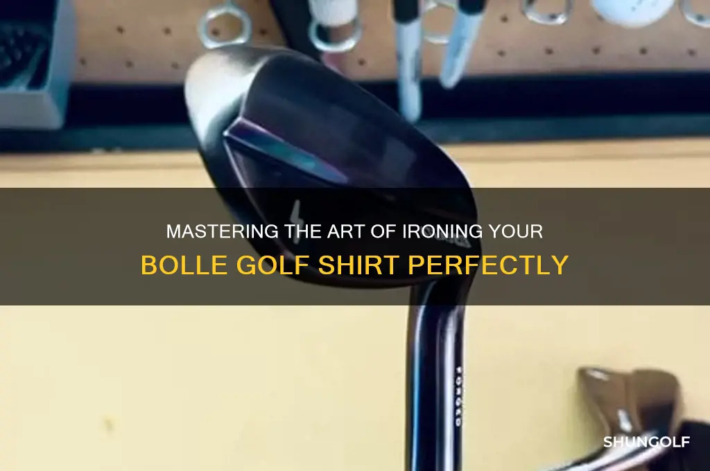 how to iron bolle golf shirt