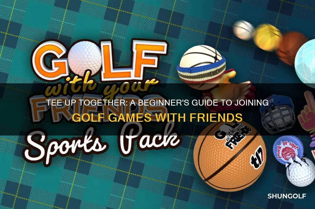 how to join a game in golf with your friends