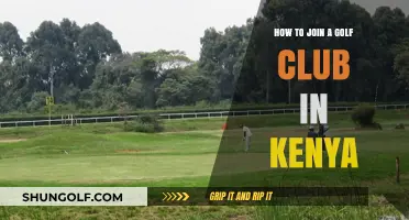 Joining a Golf Club in Kenya: A Step-by-Step Guide