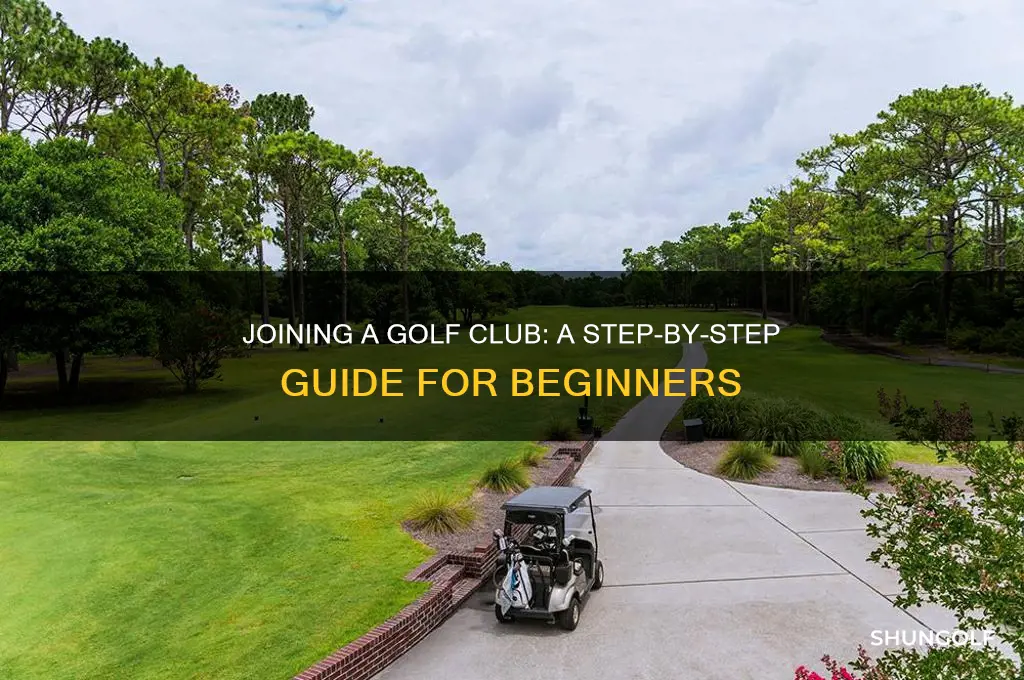 how to join a golf club