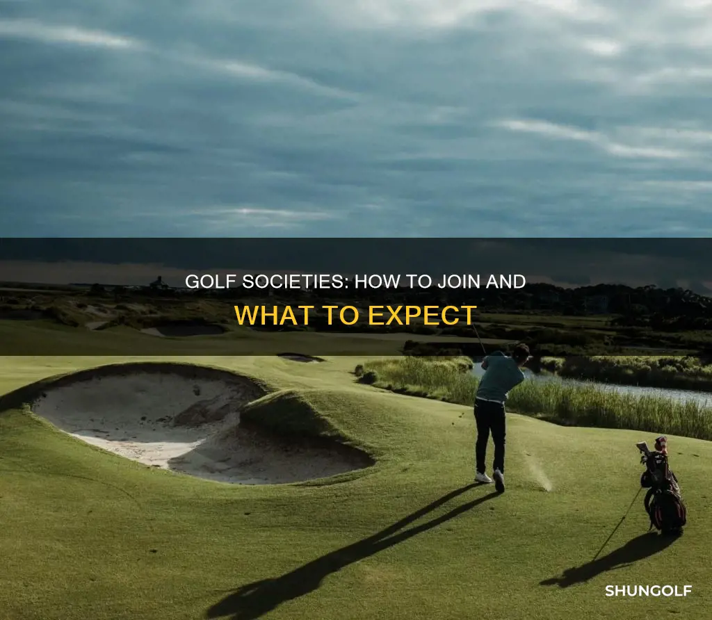 how to join a golf society