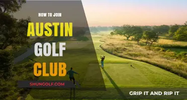 Step-by-Step Guide to Joining Austin Golf Club Membership