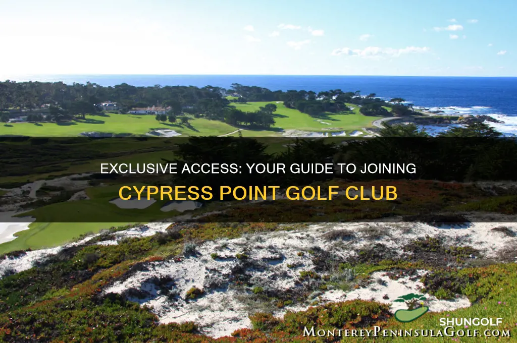 how to join cypress point golf club