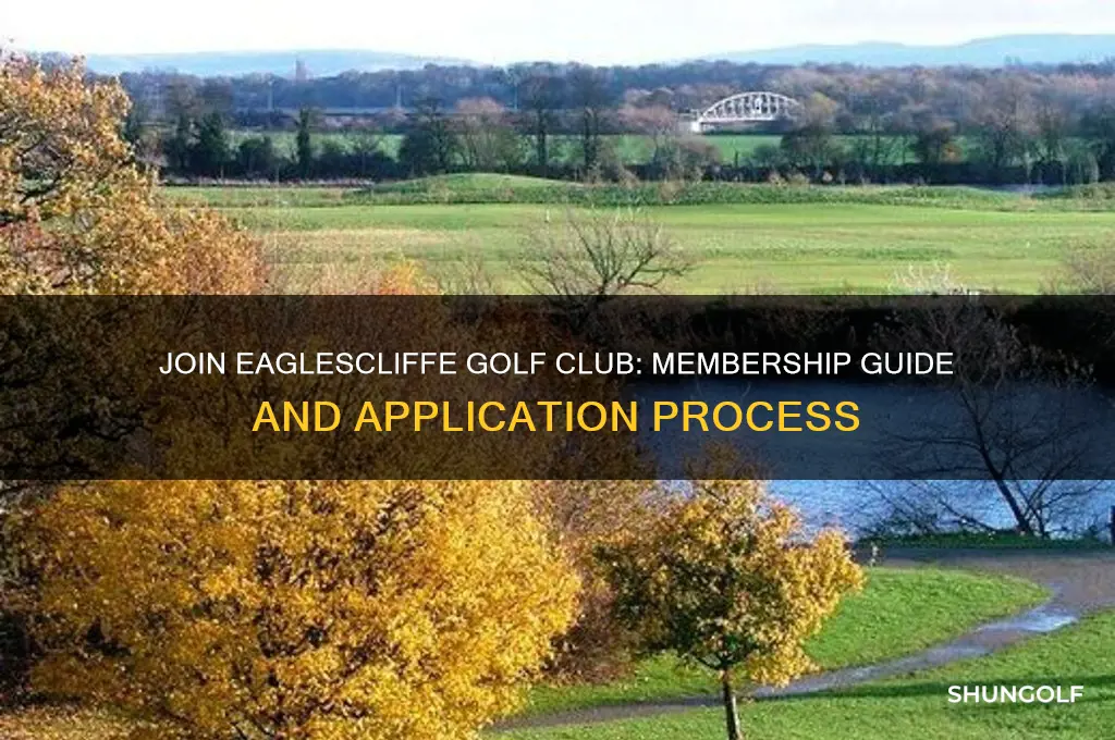 how to join eaglescliffe golf club