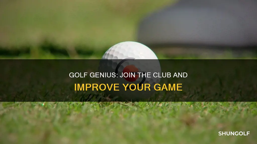 how to join golf genius