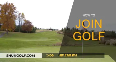 Golf: Getting Started and Joining a Club