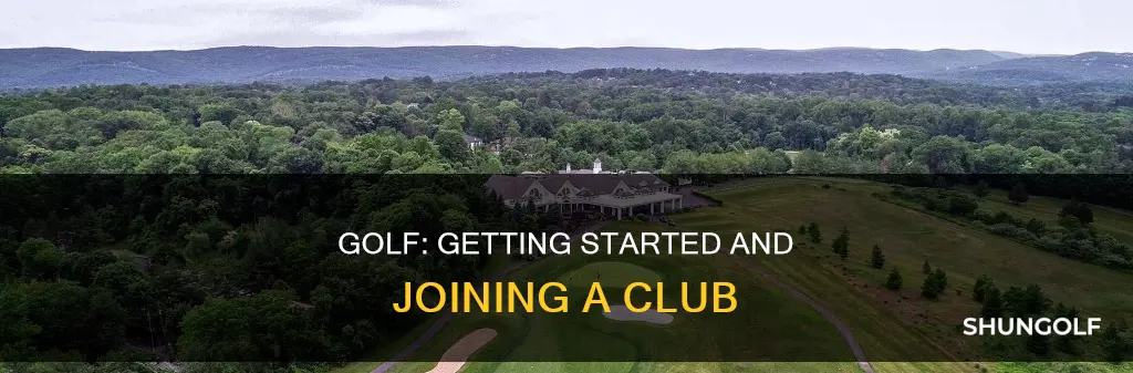 how to join golf