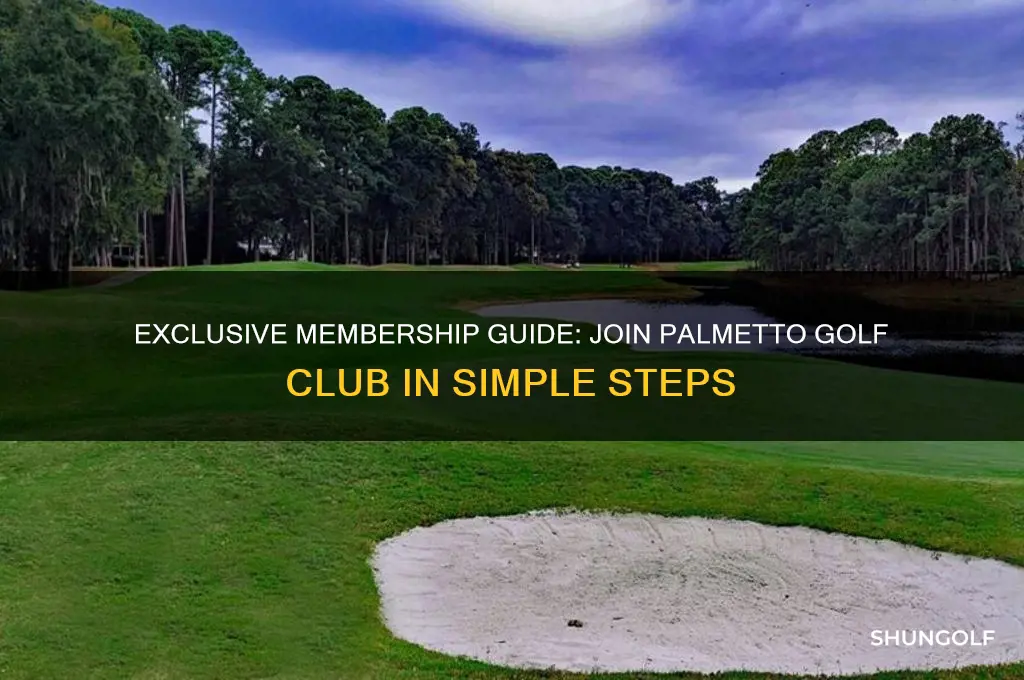 how to join palmetto golf club