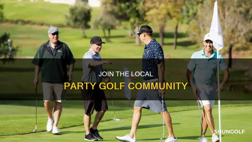 how to join party golf local