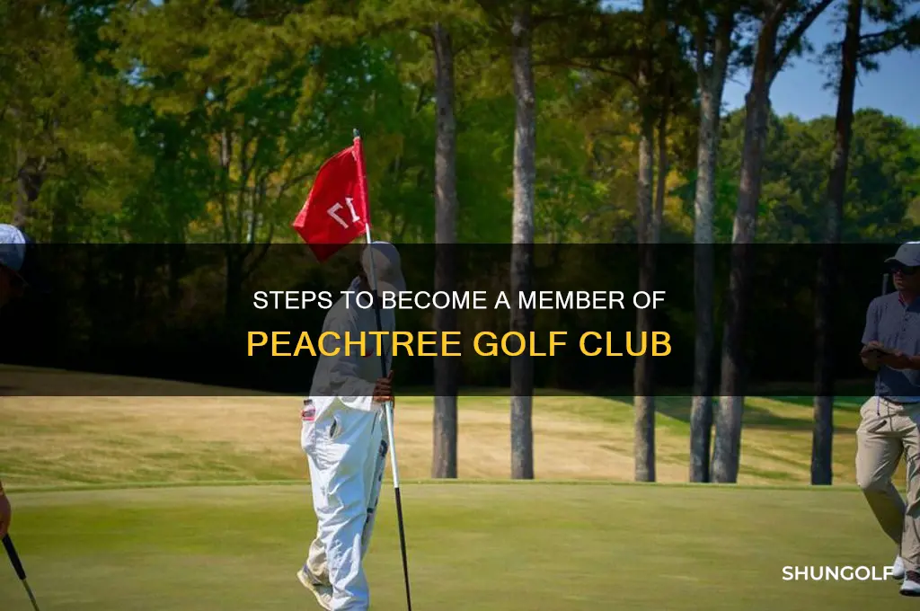 how to join peachtree golf club