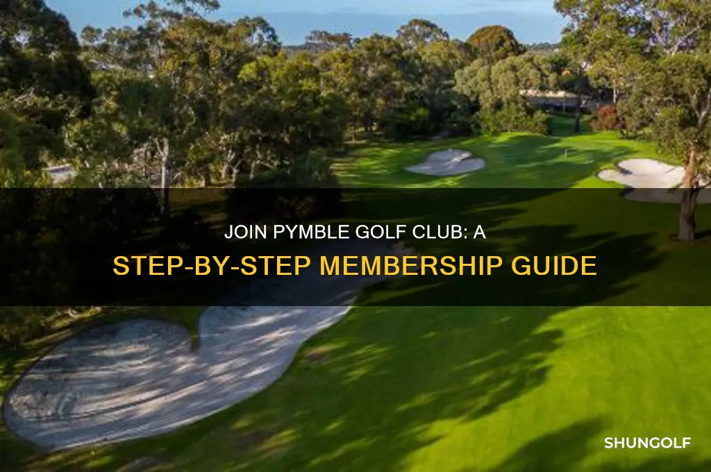 how to join pymble golf club