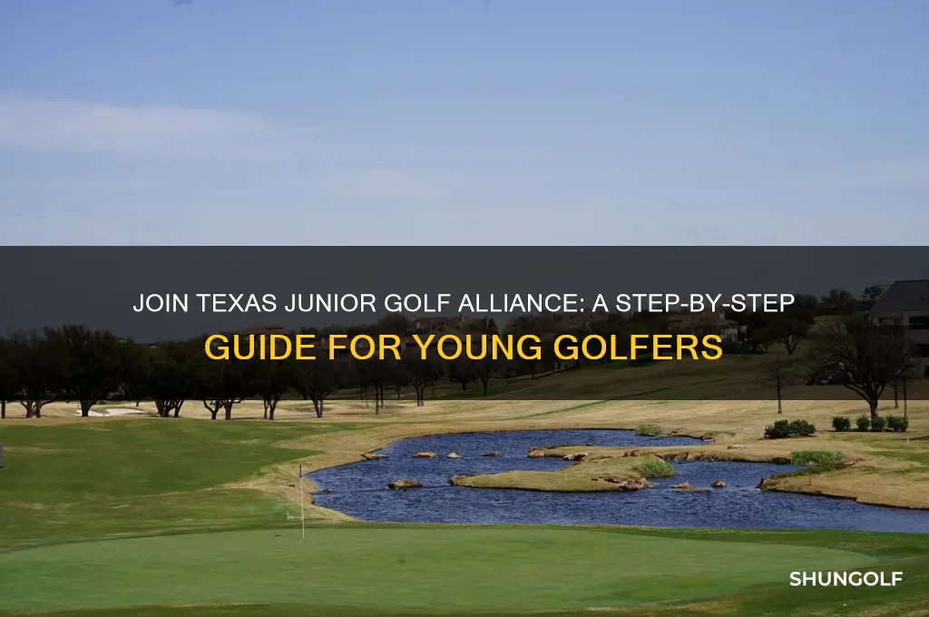 how to join texas junior golf alliance