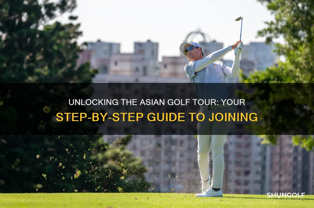 how to join the asian golf tour