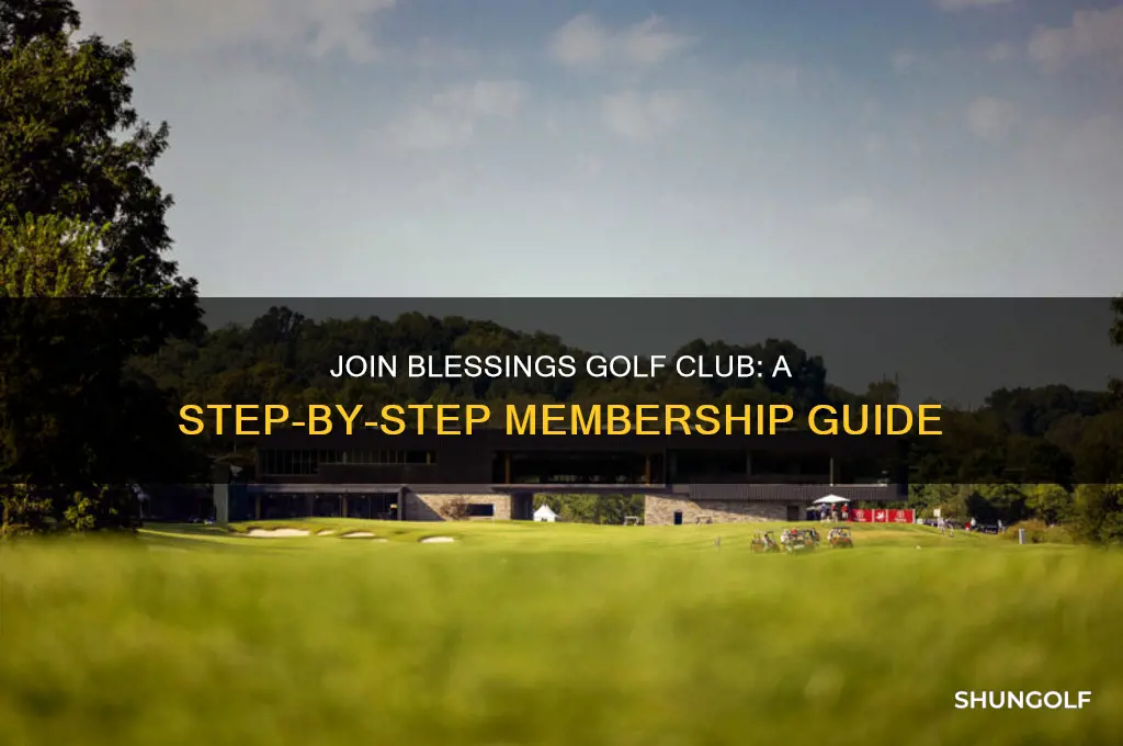 how to join the blessings golf club