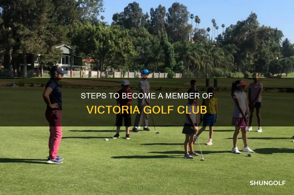 how to join victoria golf club