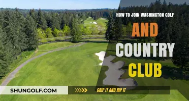 Join Washington Golf & Country Club: A Step-by-Step Membership Guide