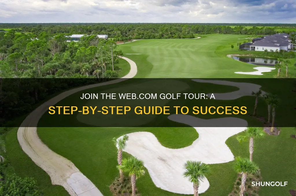 how to join web com golf tour