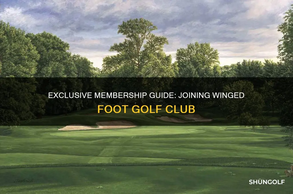 how to join winged foot golf club
