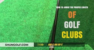 Mastering Your Swing: Determining the Ideal Golf Club Length