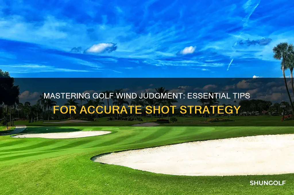how to judge the wind in golf