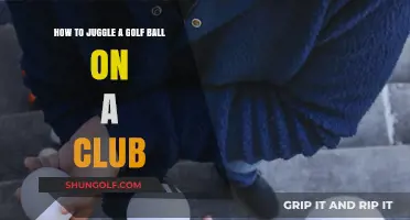 Mastering the Art of Juggling a Golf Ball on Your Club