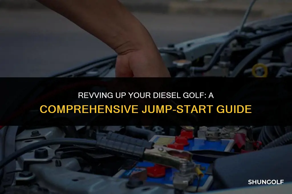 how to jumo start diesel golf