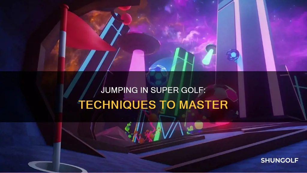 how to jump in super golf