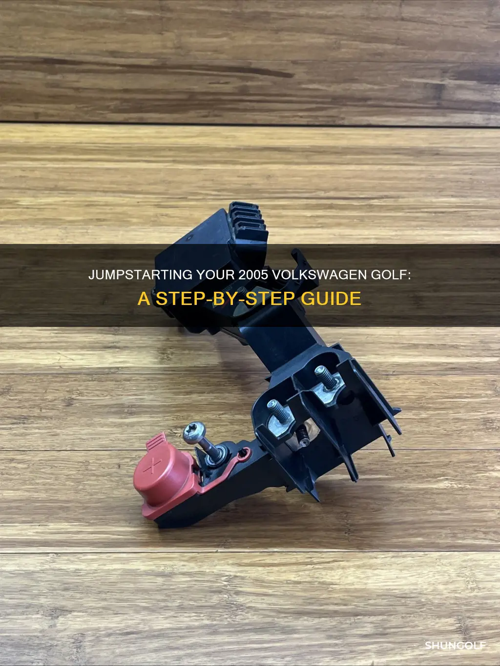 how to jumpstart volkswagen 2005 golf