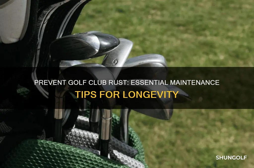 how to keep a golf club from rusting