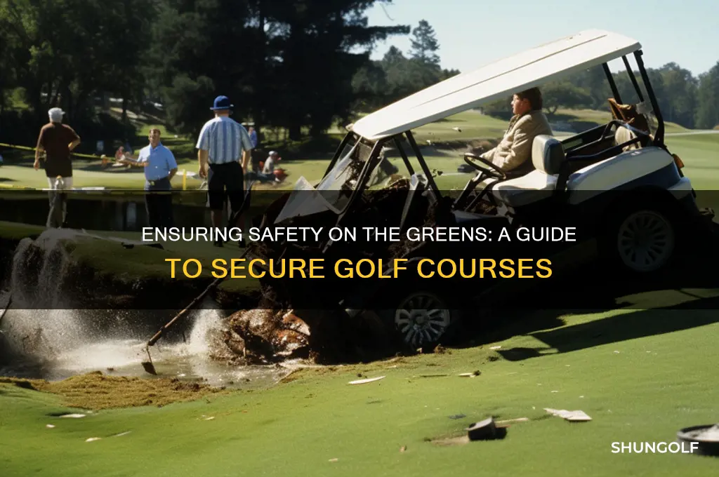 how to keep a golf course safe