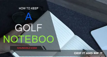 Golf Notebook: Your Guide to Keeping Track