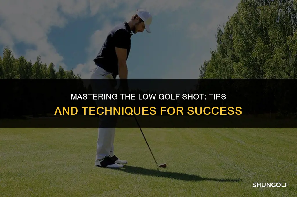 how to keep a golf shot low