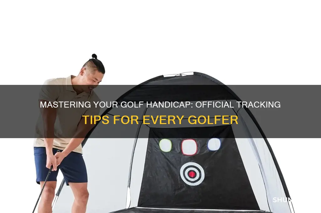 how to keep an official golf handicap