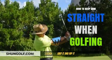 Master Your Golf Swing: Tips for Keeping Your Arm Straight