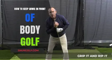 Mastering Golf Posture: Tips to Keep Arms in Front of Body