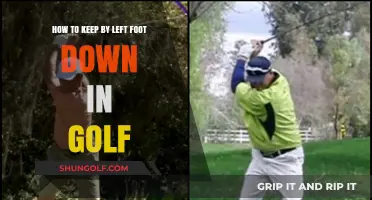Mastering Stability: Tips to Keep Your Left Foot Grounded in Golf